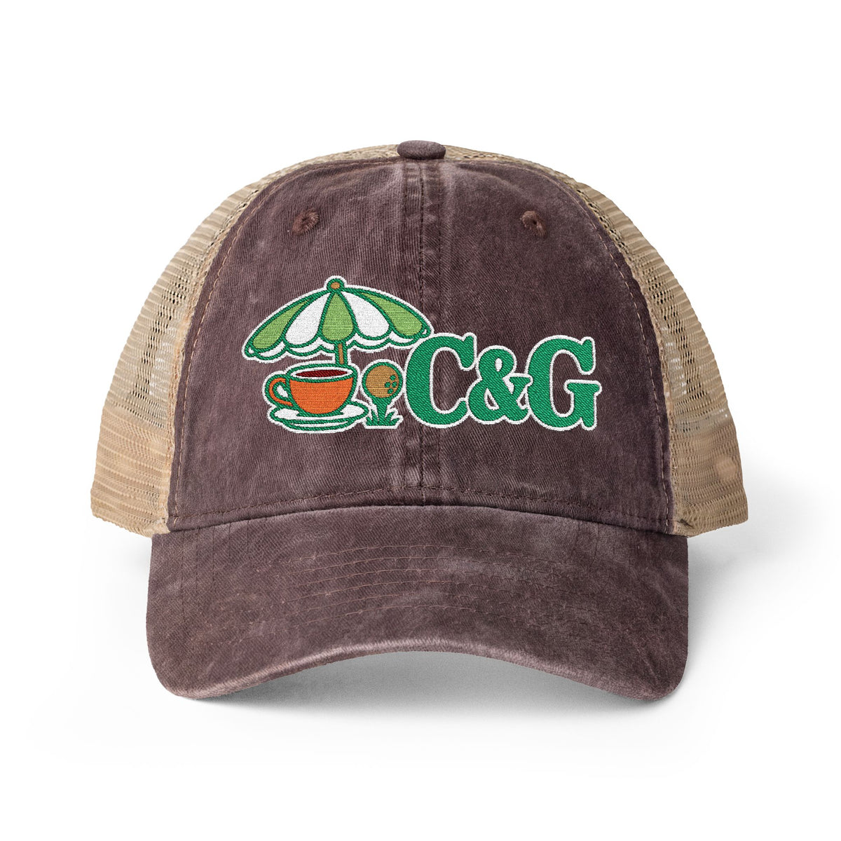 Sunday Shade — Women's Washed Mesh-Back Cap