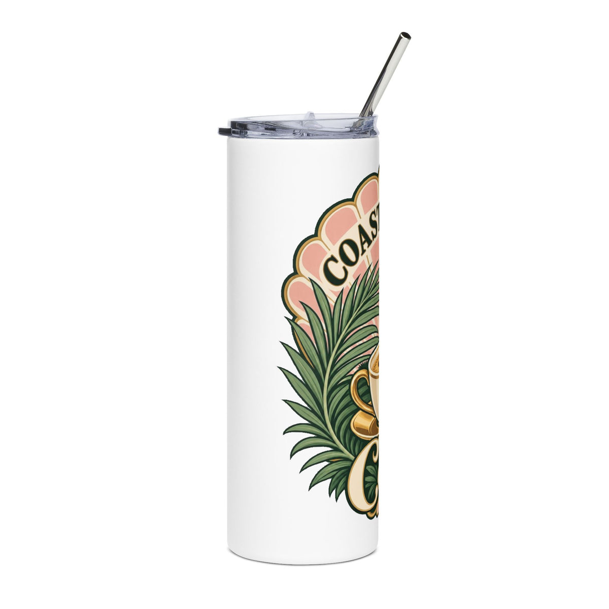 Coastal Club — Women's 20oz Stainless Steel Tumbler
