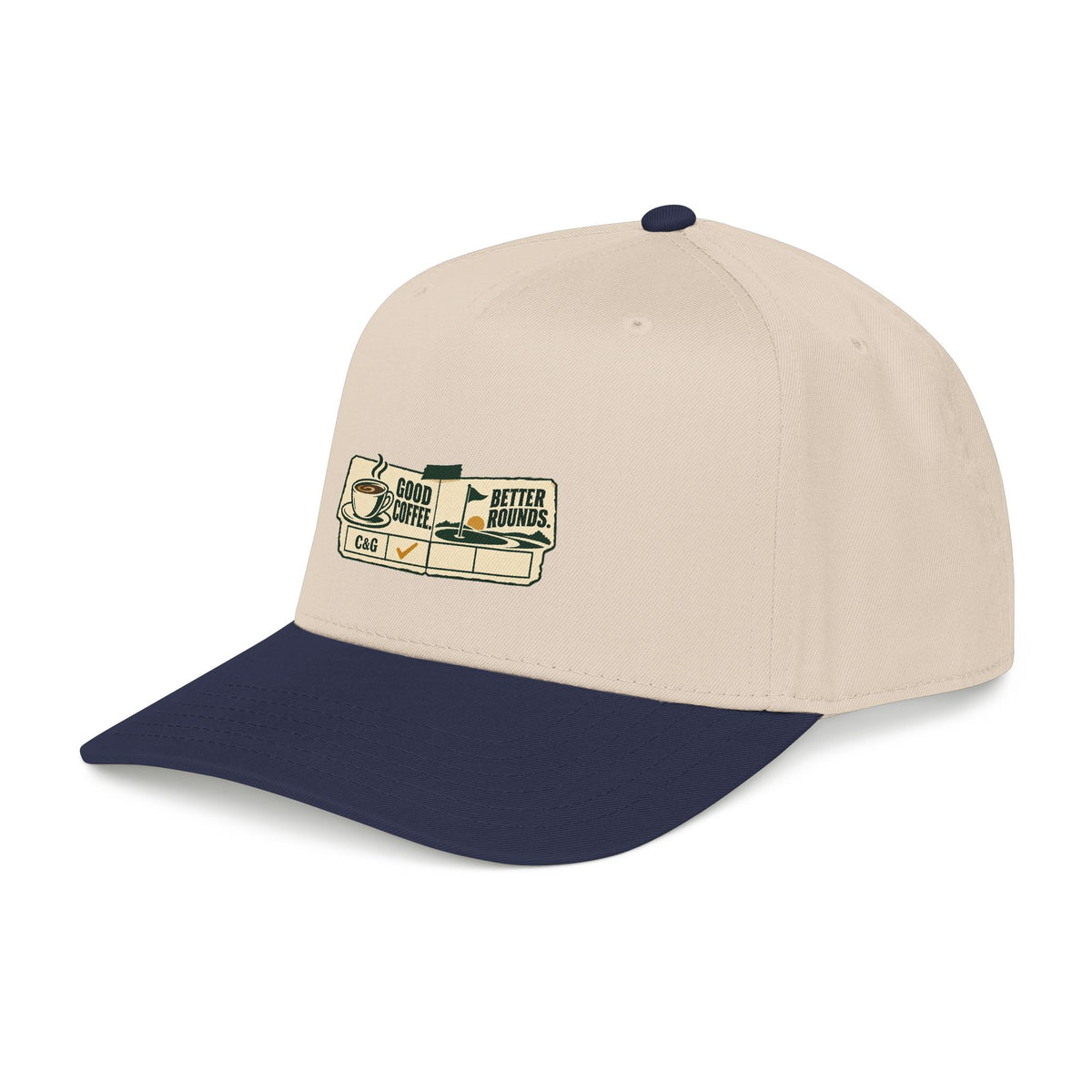 Good Coffee Better Rounds — Ball Cap