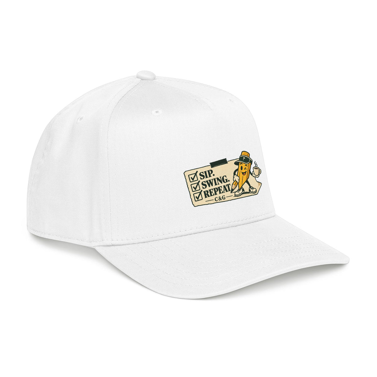 Sip Swing Repeat — Ball Cap