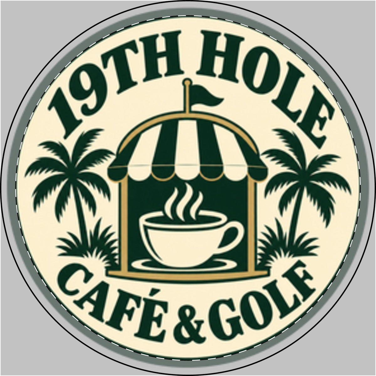19th Hole — Golf Ball Marker