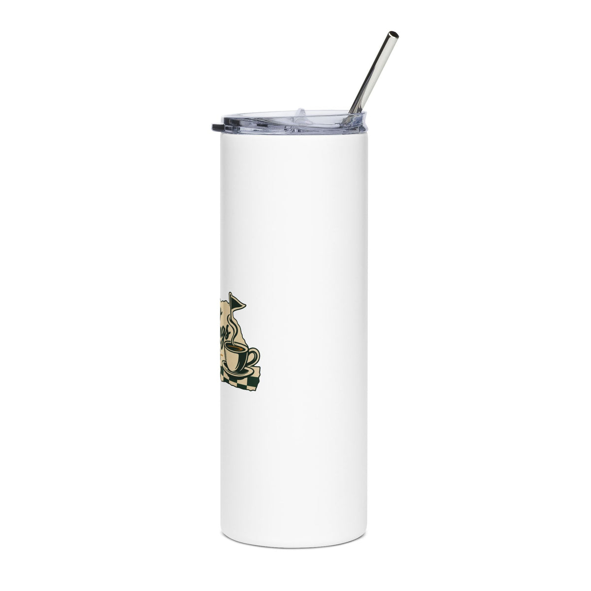 Slow Mornings — Men's 20oz Stainless Steel Tumbler