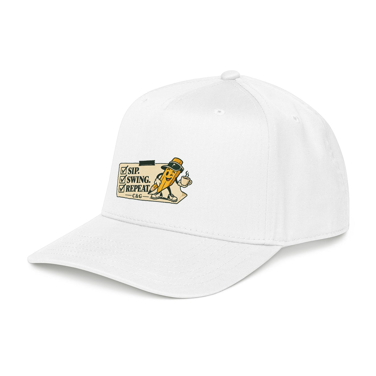 Sip Swing Repeat — Ball Cap
