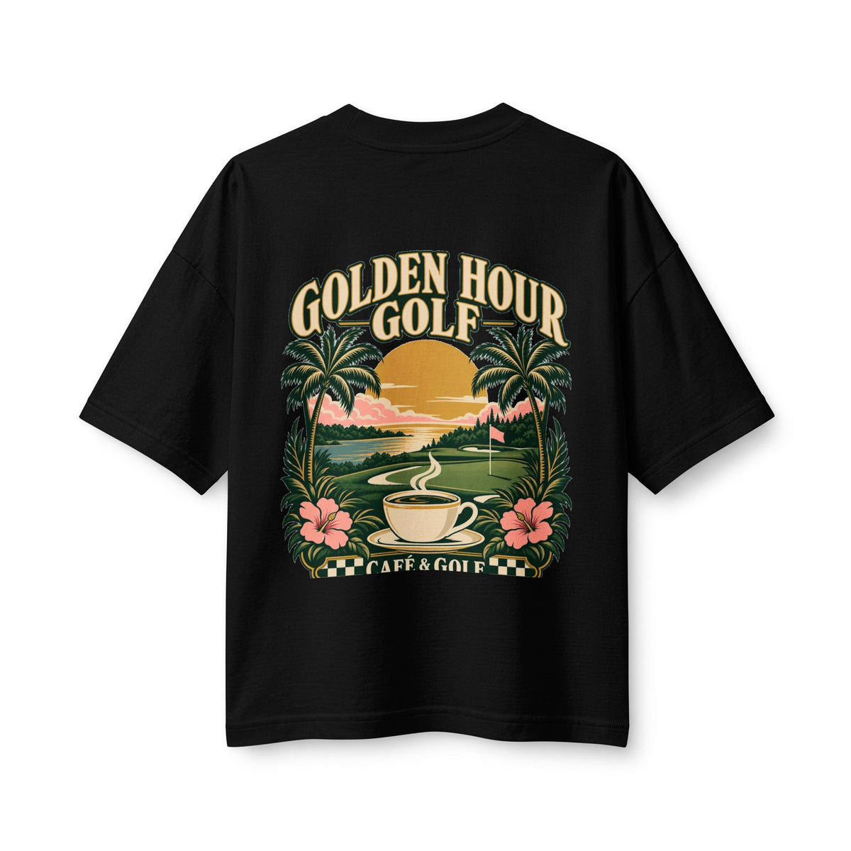 Golden Hour Golf — Women's Heavyweight Tee